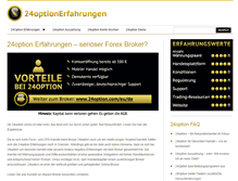 Tablet Screenshot of 24optionerfahrungen.com